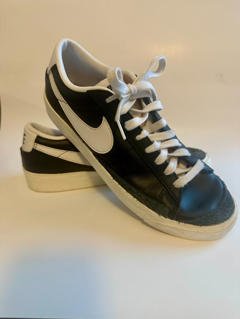 Nike Blazer Low '77 VNTG Black/White-Sail/Black Men's US 9